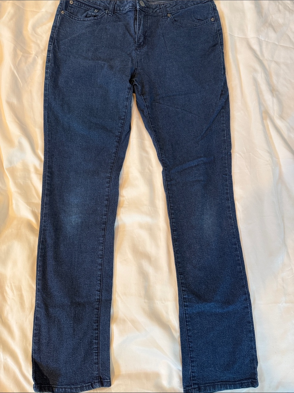 Kenneth Cole Reaction Navy Straight-Leg Jeans